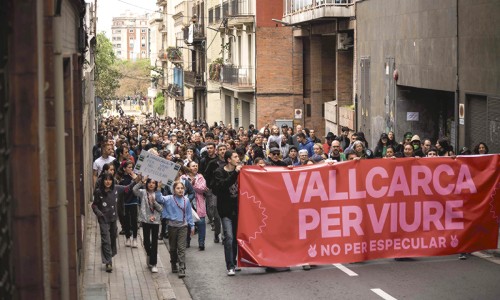 Defensem Vallcarca: aturem la gentrificació!