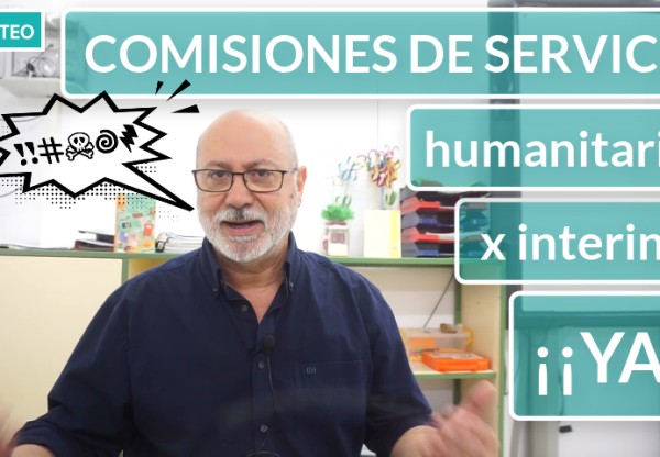 Comisiones de servicio humanitarias (salud y conciliación) para los interinos de España's header image