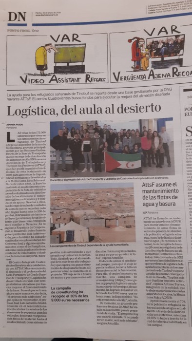 HOY SALIMOS EN LA PRENSA